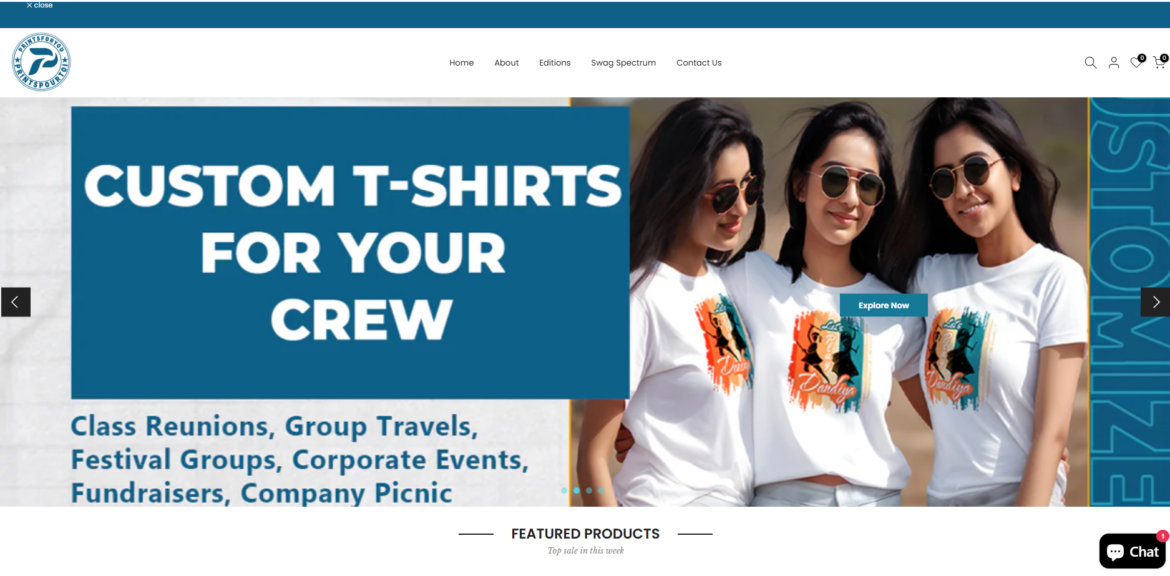 Printspourtoi Website