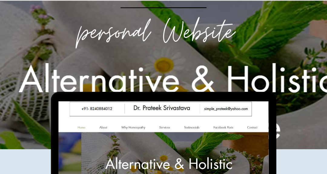 Dr Prateek Srivastava Website
